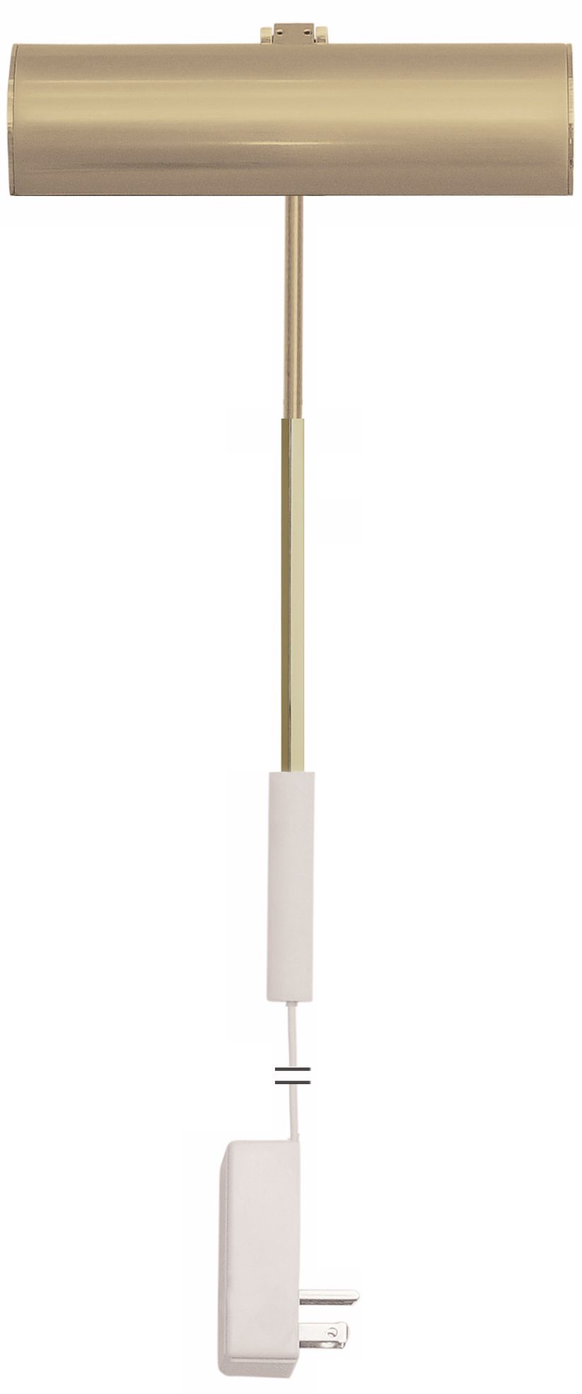 Cody Satin Brass 6" LED Picture Light With Cord Cover