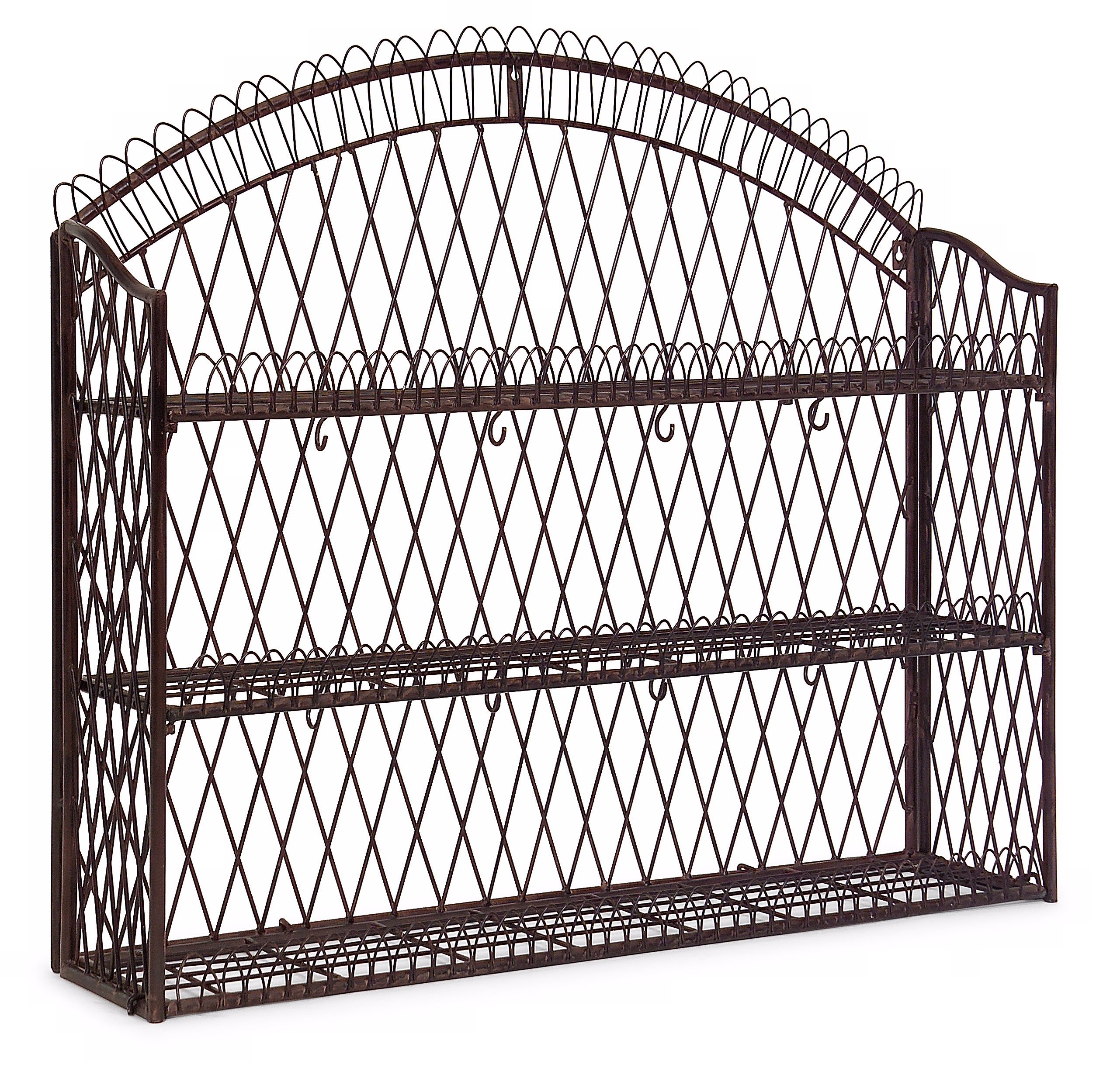 Harlequin Three-Shelf Wall Rack