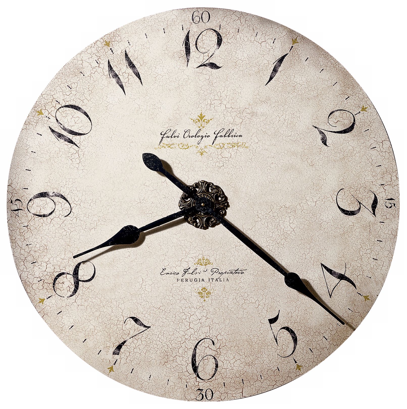 Howard Miller Dia Enrico Fulvi Large 32"  Wide Wall Clock