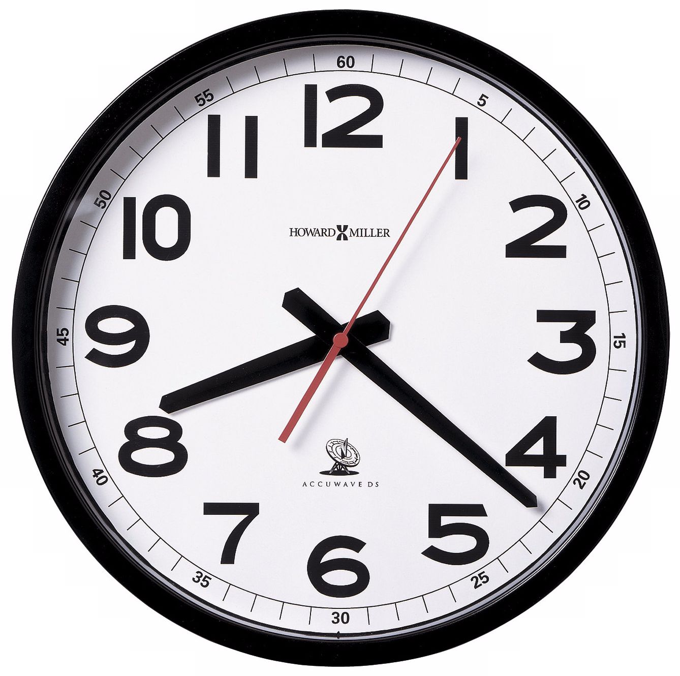 Howard Miller Accuwave 12 1/4" Wide Wall Clock