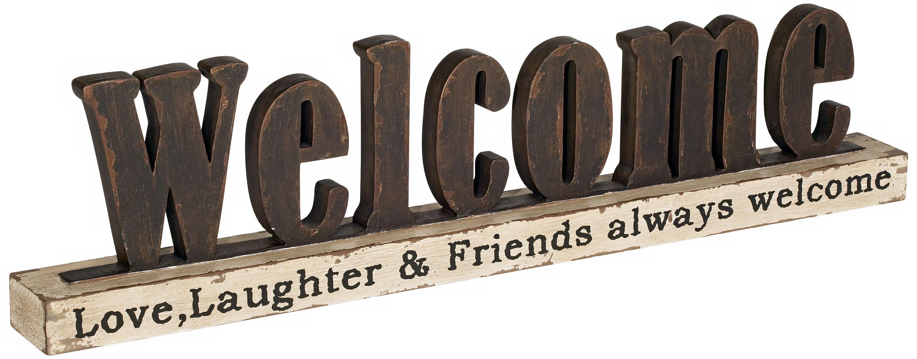 Welcome Sign Home Decor Accent