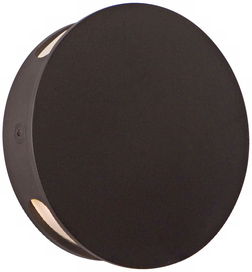 CSL Disc Double Bronze 4 3/4" Wide LED Wall Light