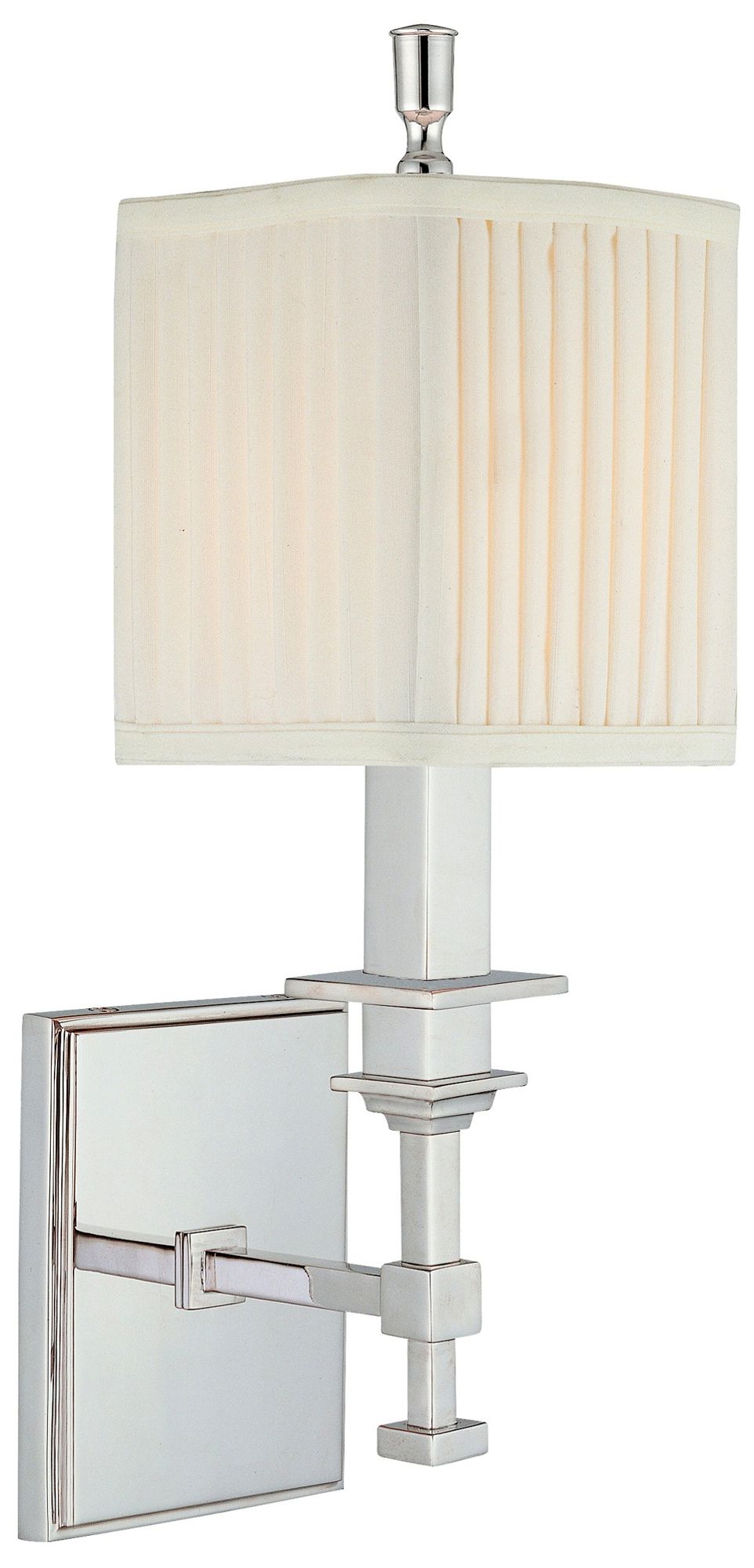 Hudson Valley Berwick Polished Nickel Wall Sconce
