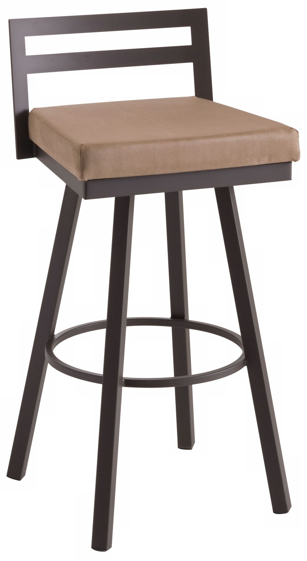 Amisco Derek Cordero 26" High Swivel Counter Stool