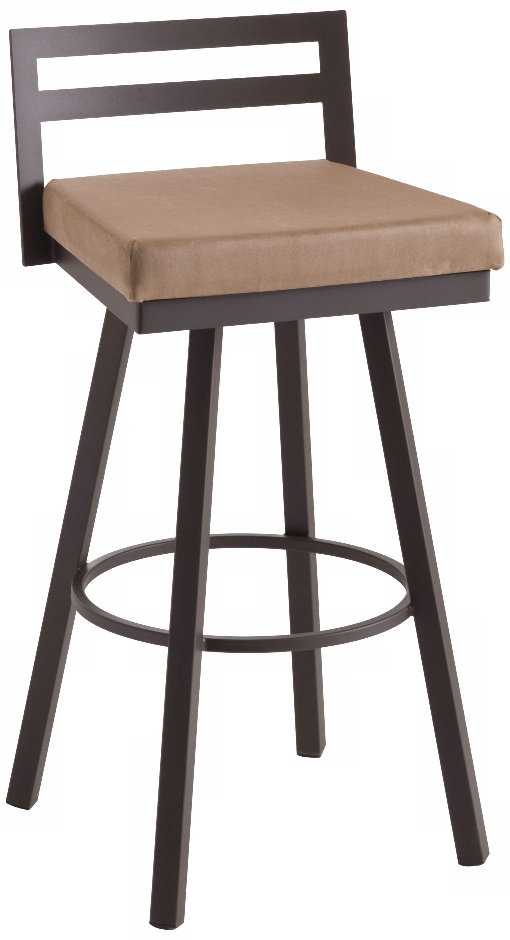 Amisco Derek Cordero 30" High Swivel Bar Stool