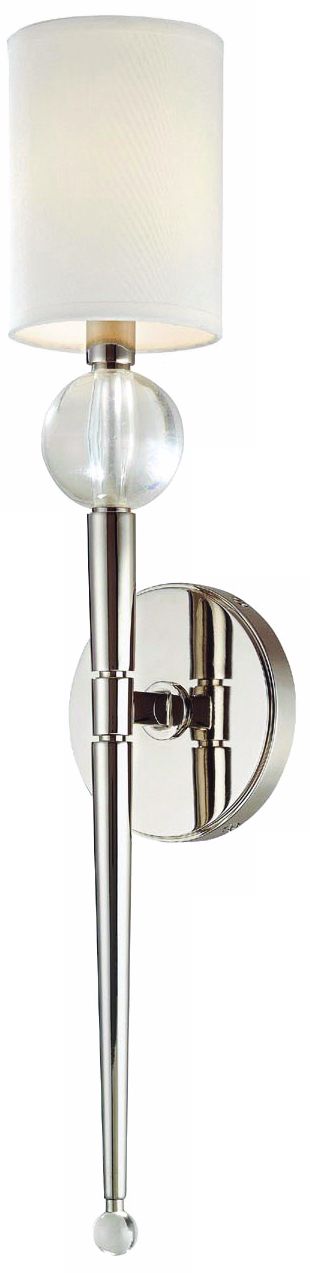 Hudson Valley Rockland Nickel 4 3/4" Wide Wall Sconce