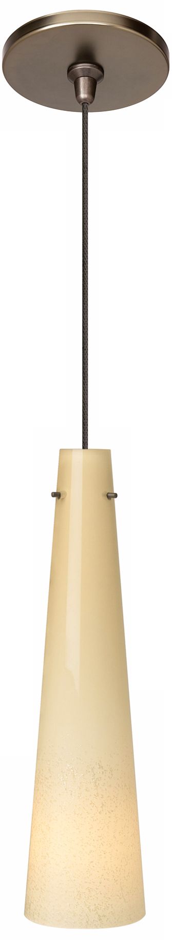 Mini Pavia Latte with Bronze Fusion Jack Mini Pendant