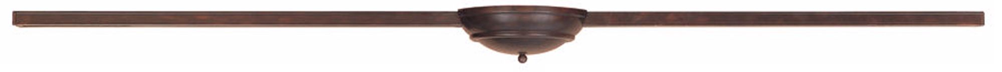 Line Voltage Bronze 4' Track Electrical Floating Canopy