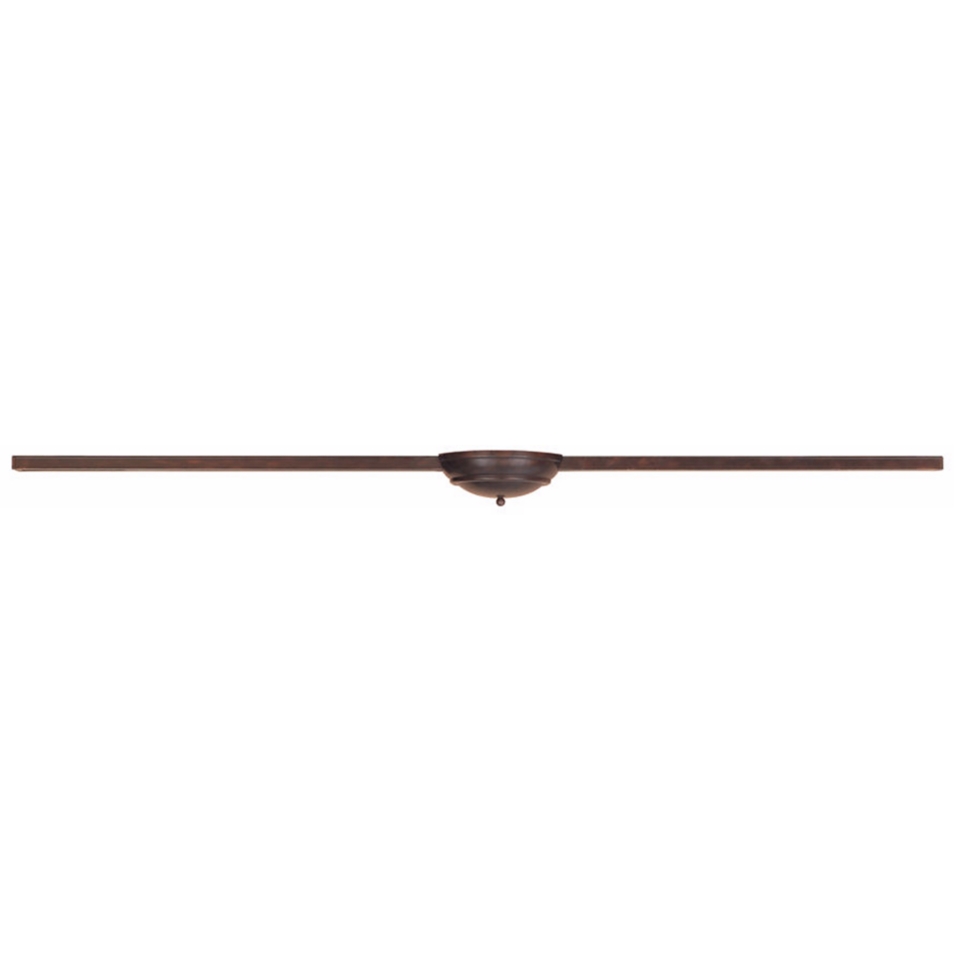 Line Voltage Bronze 4' Track Electrical Floating Canopy   #N0019