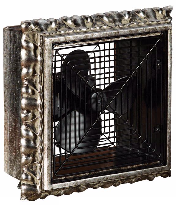 Verezon Wood Frame Desk Fan