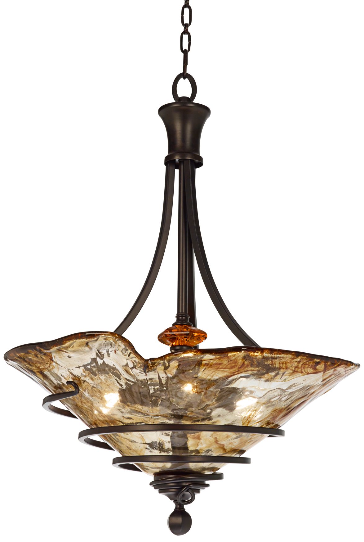 Uttermost Vitalia Collection 3-Light Pendant Chandelier