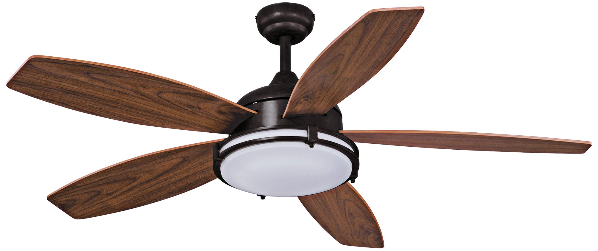 52" Taliesim Oil Burnished Bronze Ceiling Fan