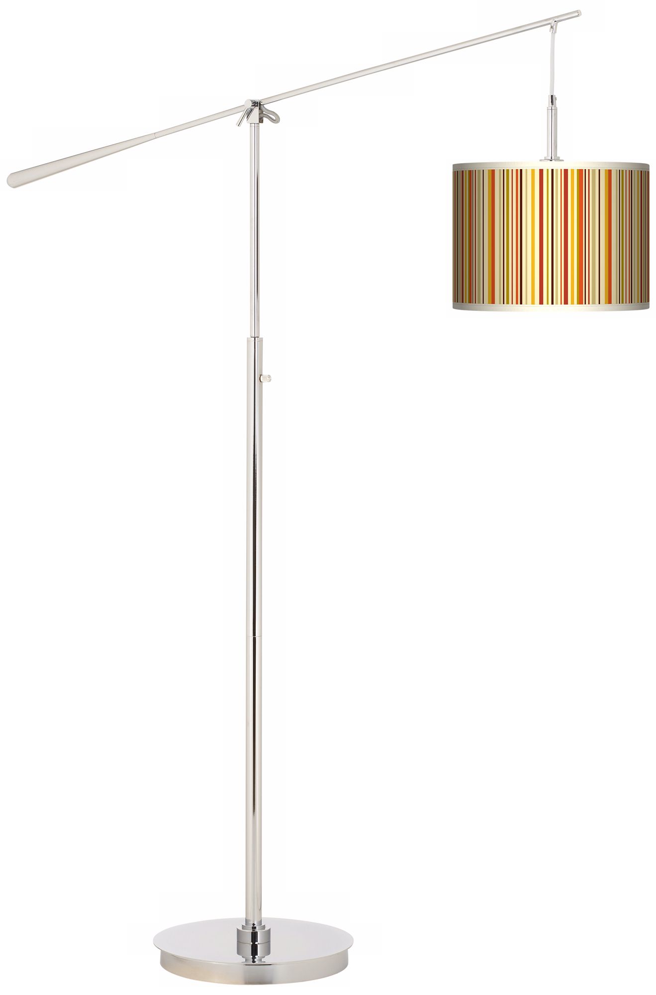 Stacy Garcia Vertical Lemongrass Giclee Boom Arm Floor Lamp