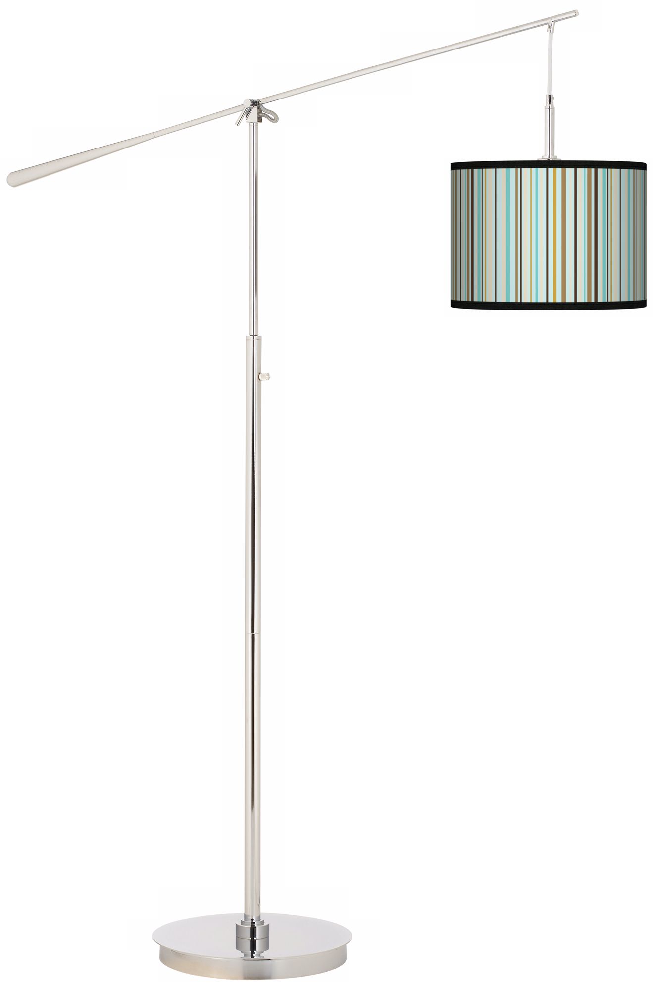 Stacy Garcia Countess Vertical Giclee Boom Arm Floor Lamp