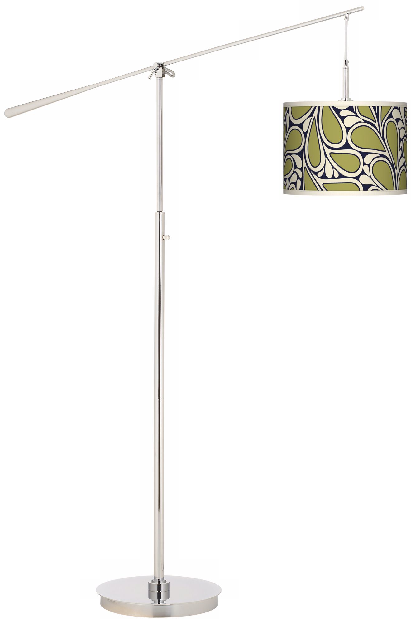 Stacy Garcia Rain Metal Giclee Boom Arm Floor Lamp