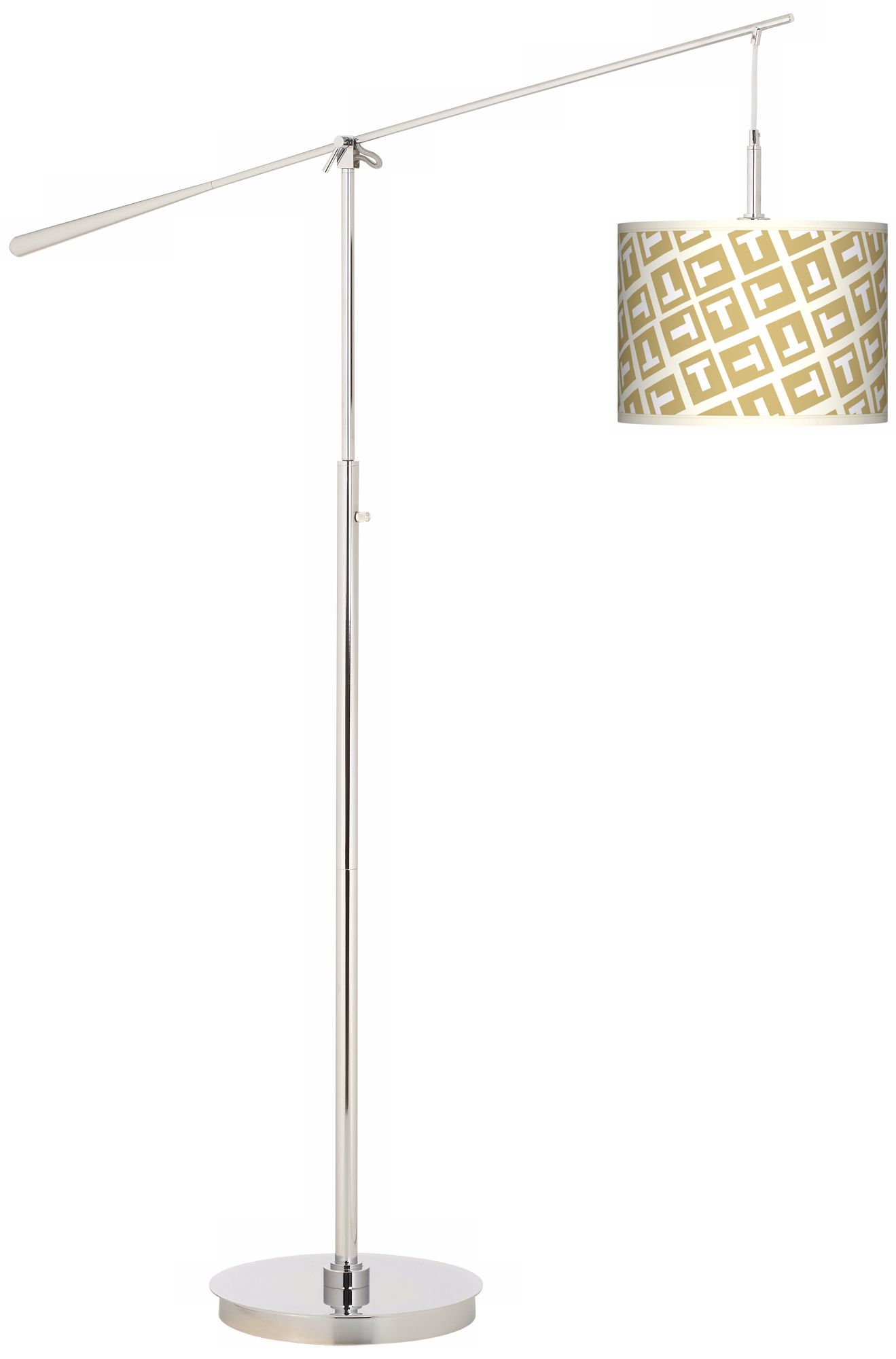 Tee Tumble Giclee Boom Arm Floor Lamp