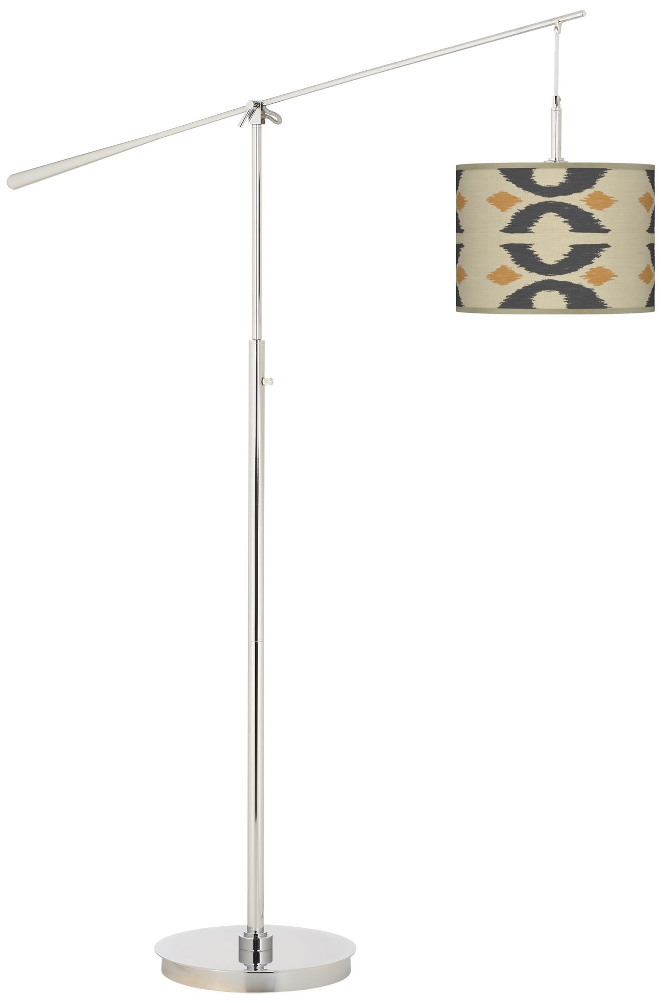 Los Lunas Giclee Boom Arm Floor Lamp