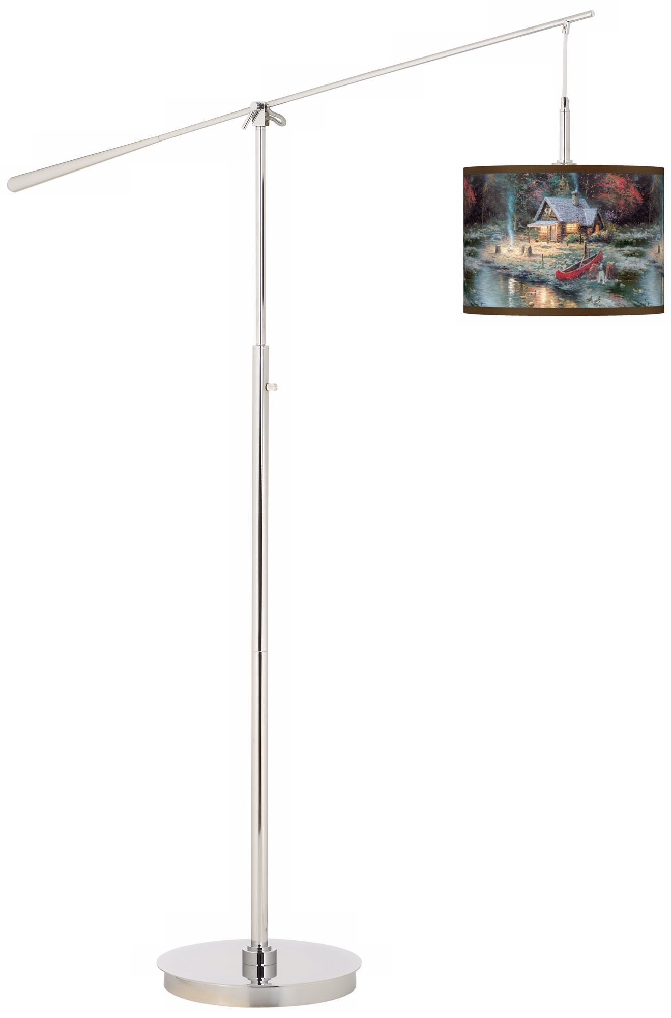 Thomas Kinkade The End Of A Perfect Day II Boom Floor Lamp