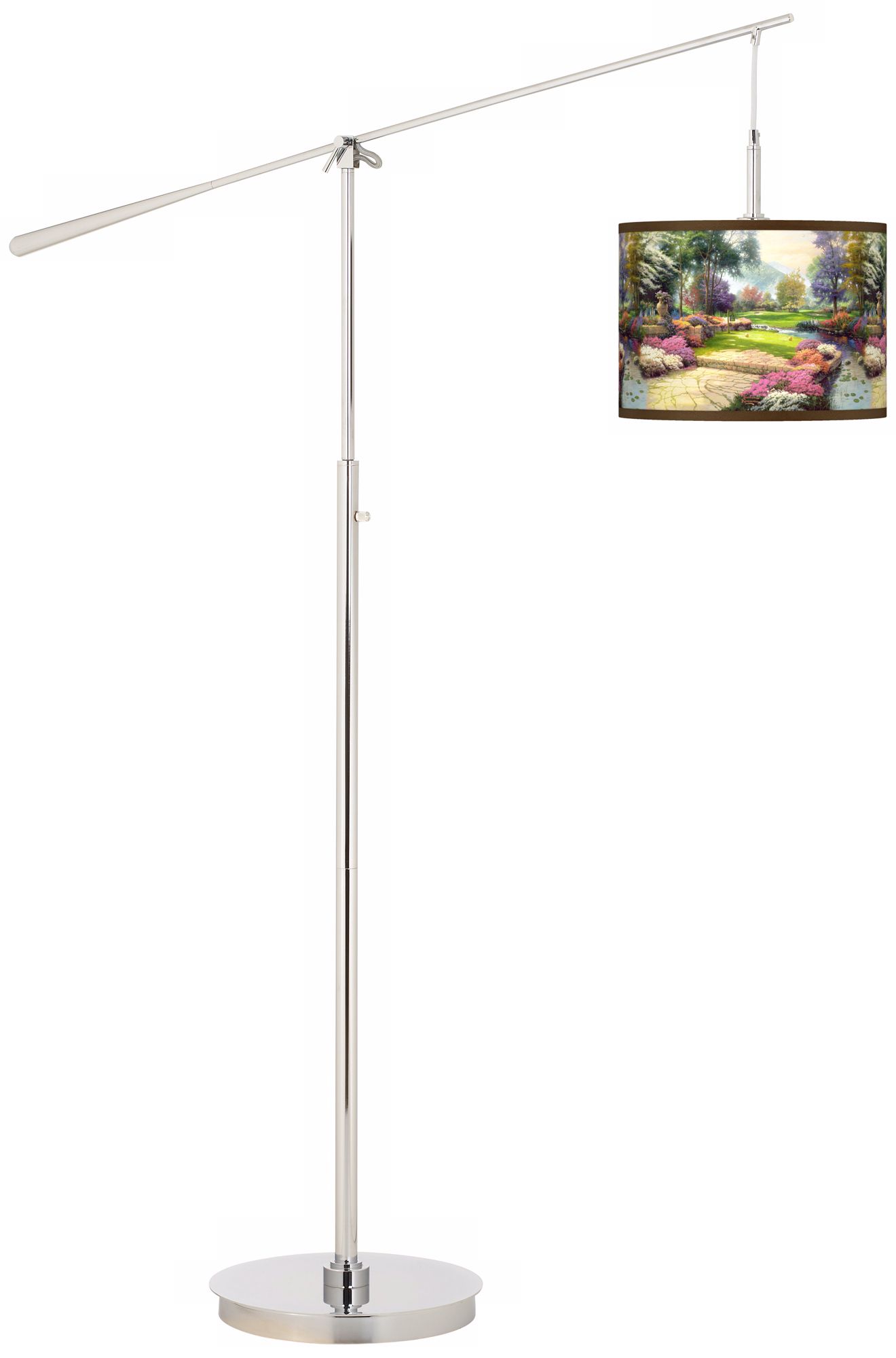Thomas Kinkade Living Waters Golfer's Paradise Boom Lamp
