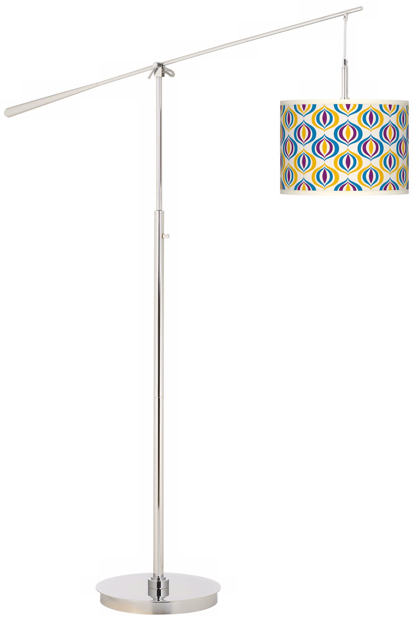 Scatter Giclee Boom Arm Floor Lamp