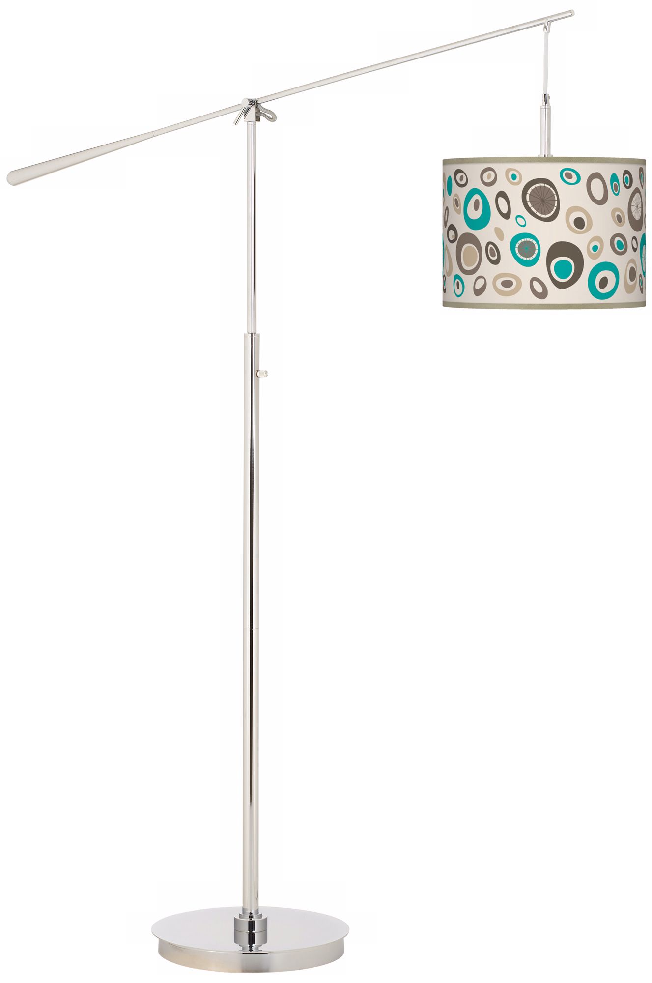 Stammer Giclee Boom Arm Floor Lamp