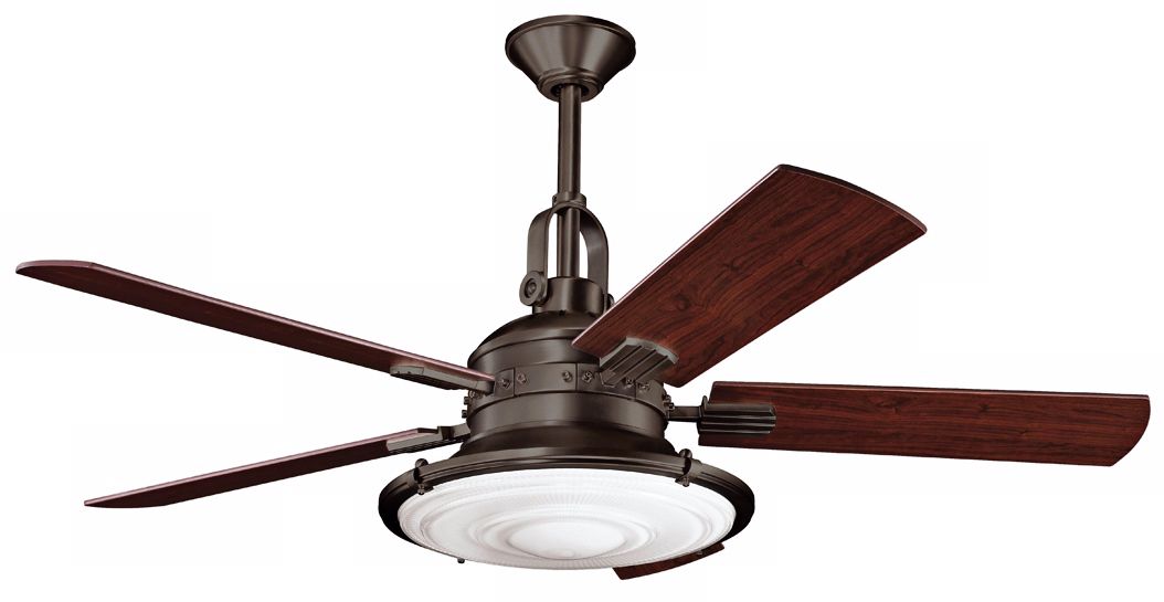 52" Kichler Kittery Point Olde Bronze Ceiling Fan