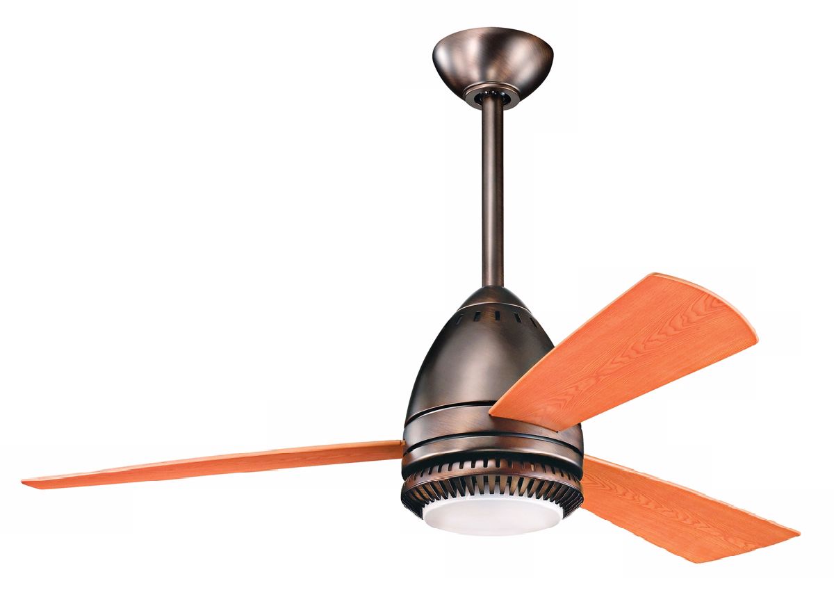 46" Kichler Eva Oiled Brushed Bronze Ceiling Fan