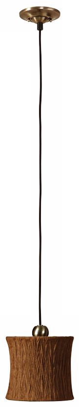 Uttermost Sandro Suede Finish Mini Pendant Chandelier