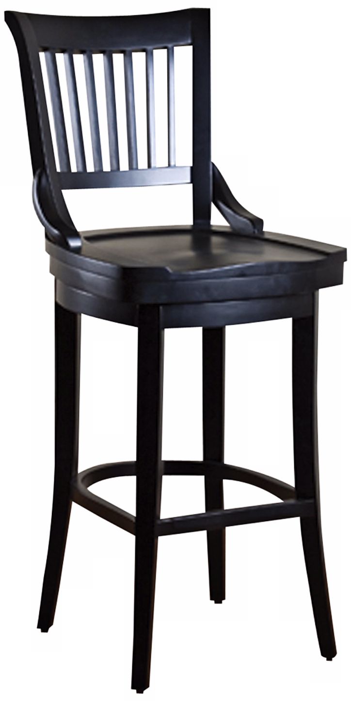 American Heritage Liberty Black 26" High Counter Stool