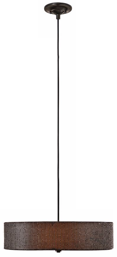 Uttermost Diamanta 3-Light Pendant Chandelier