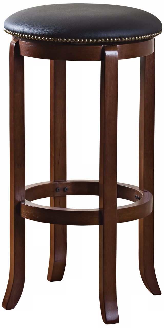 American Heritage Princess Lacey Walnut Finish Counter Stool