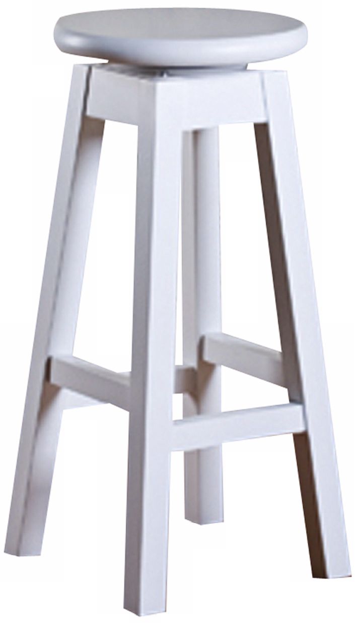 American Heritage Taylor White 24" High Counter Stool