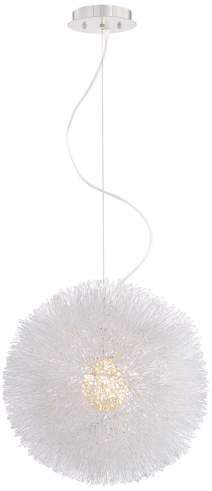 Possini Euro Design Dandelion 15 3/4" Wide Chandelier