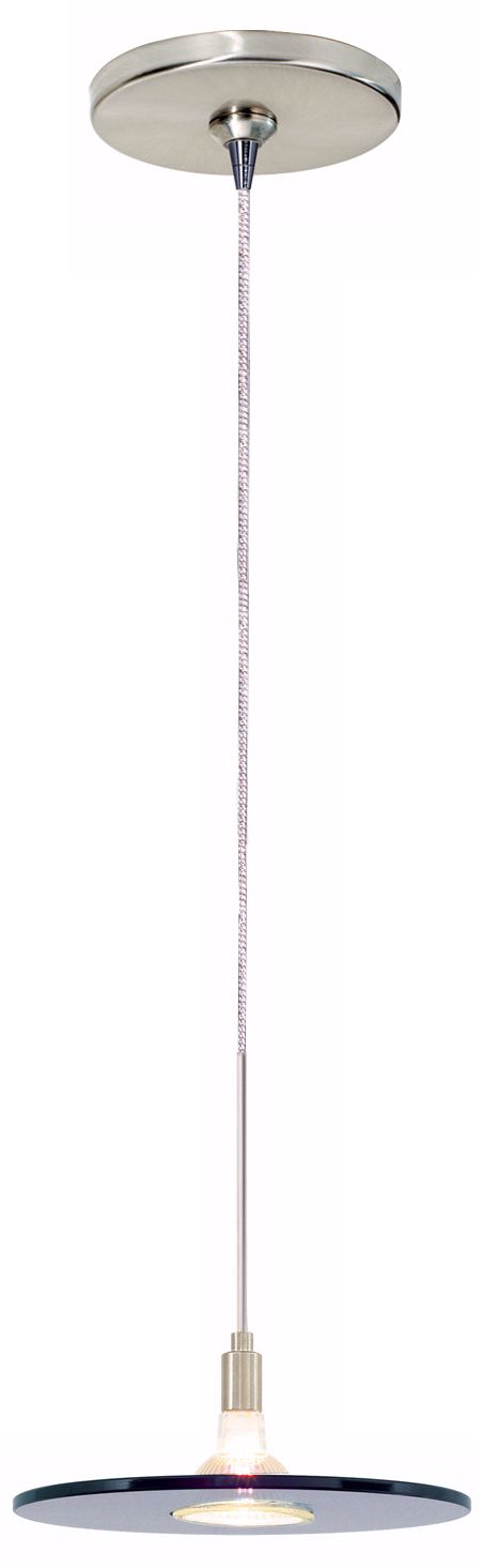 Biz Steel Blue Satin Nickel Tech Lighting Mini Pendant
