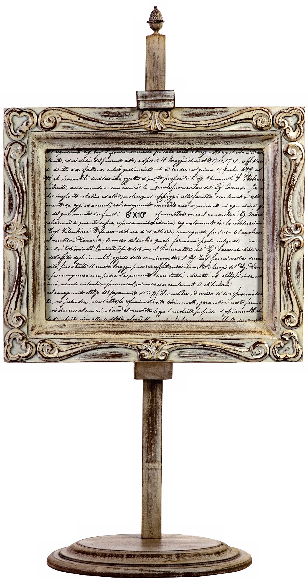 Wooden Photo Frame w/ Easel Stand