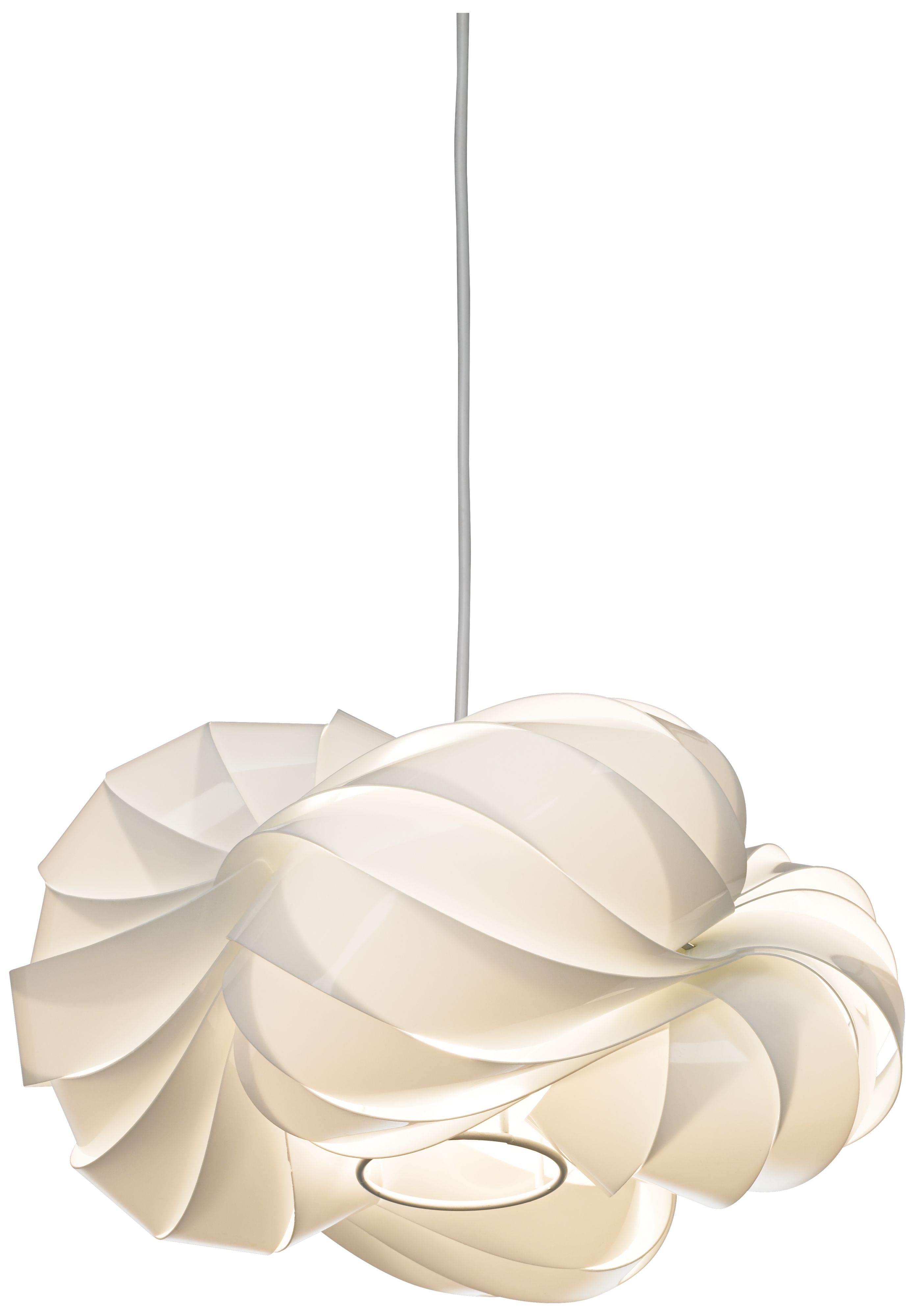 Possini Euro Design White Cloud 15" Wide Pendant Chandelier