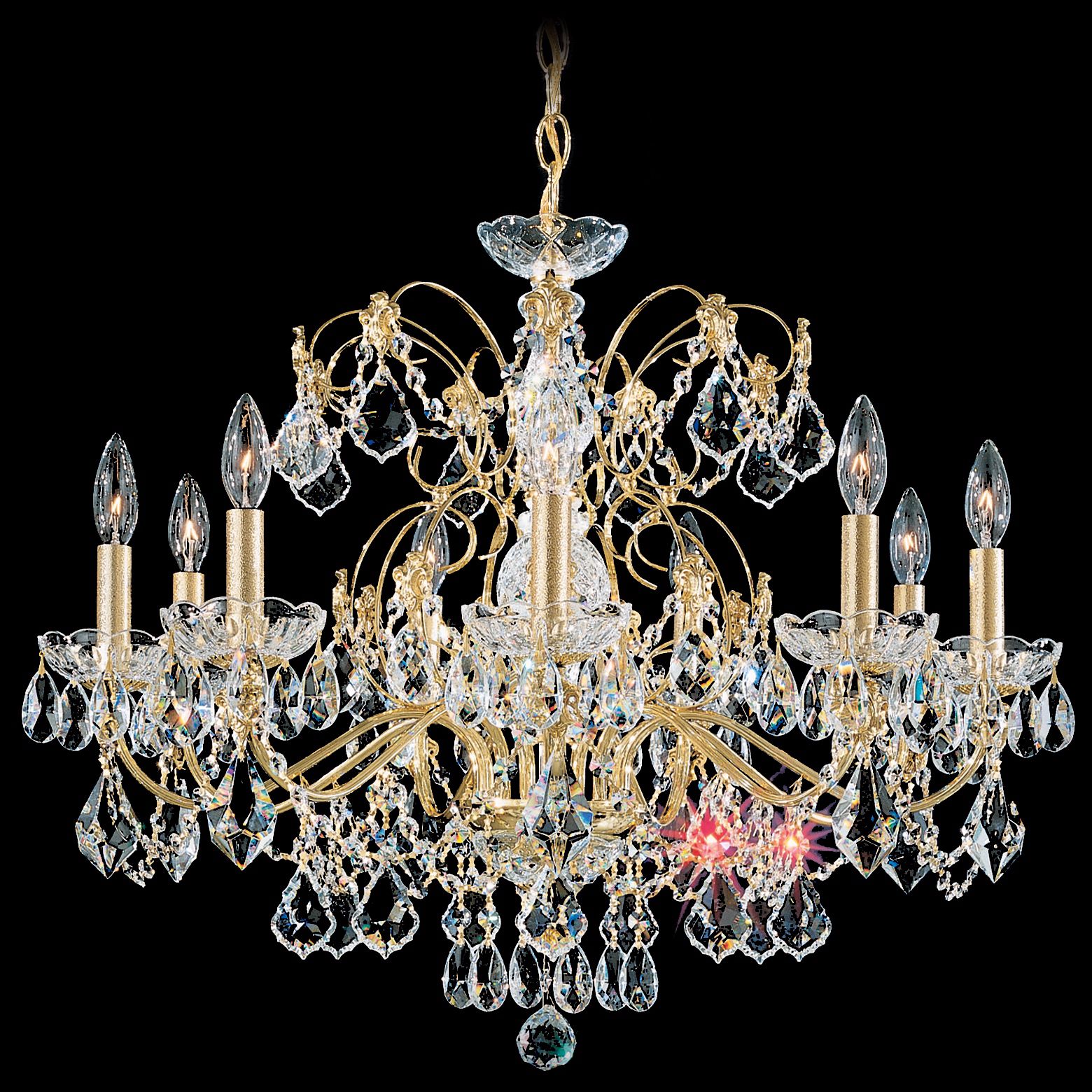 Schonbek Century Collection 26" Wide Crystal Chandelier