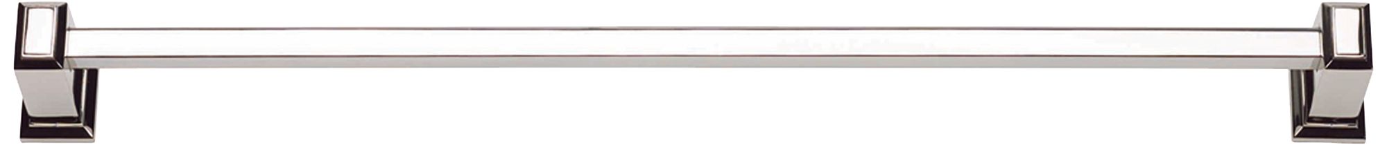 Sutton Place 25" Wide Polished Nickel Towel Bar