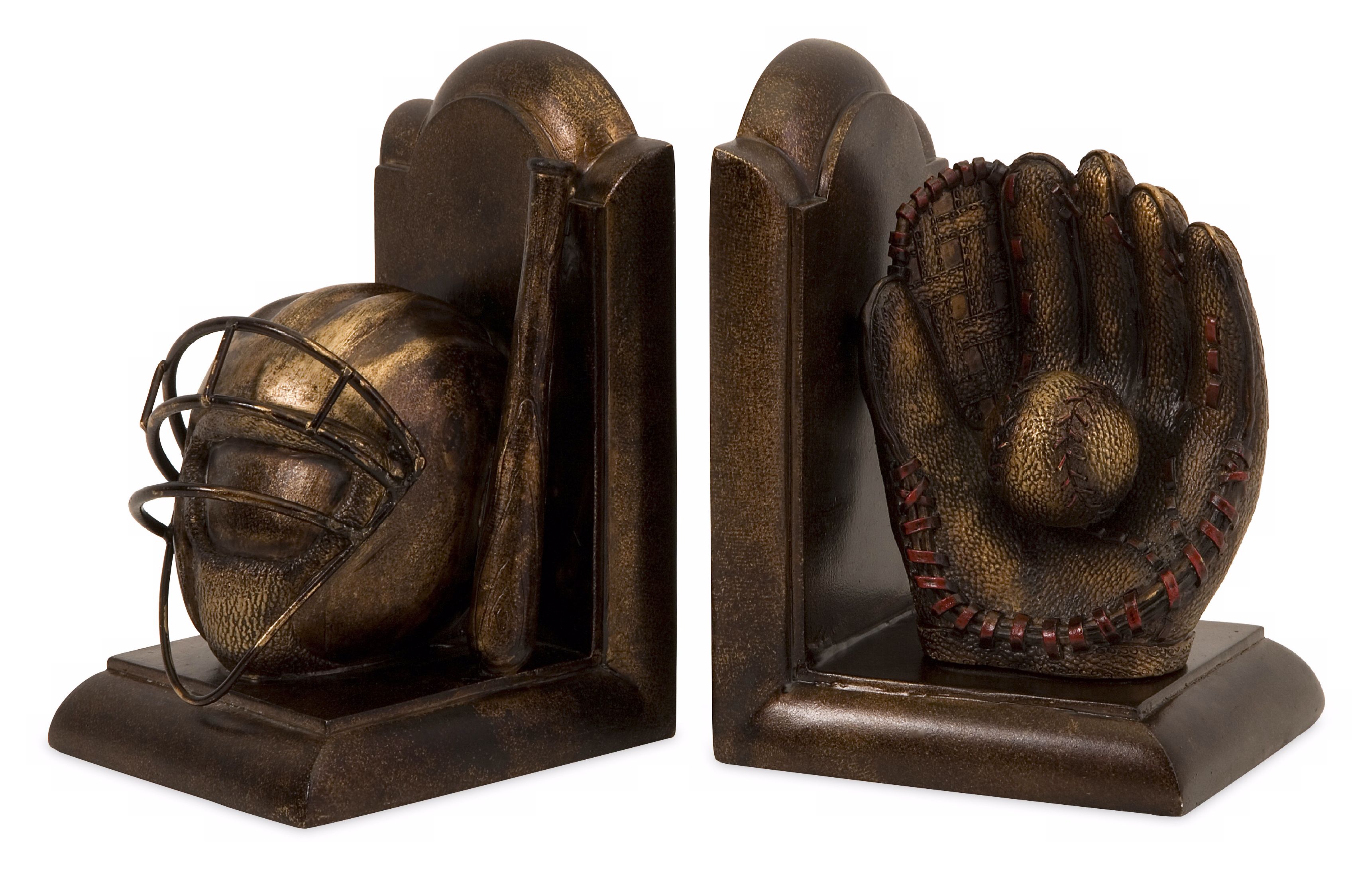 Vintage Baseball Bookends