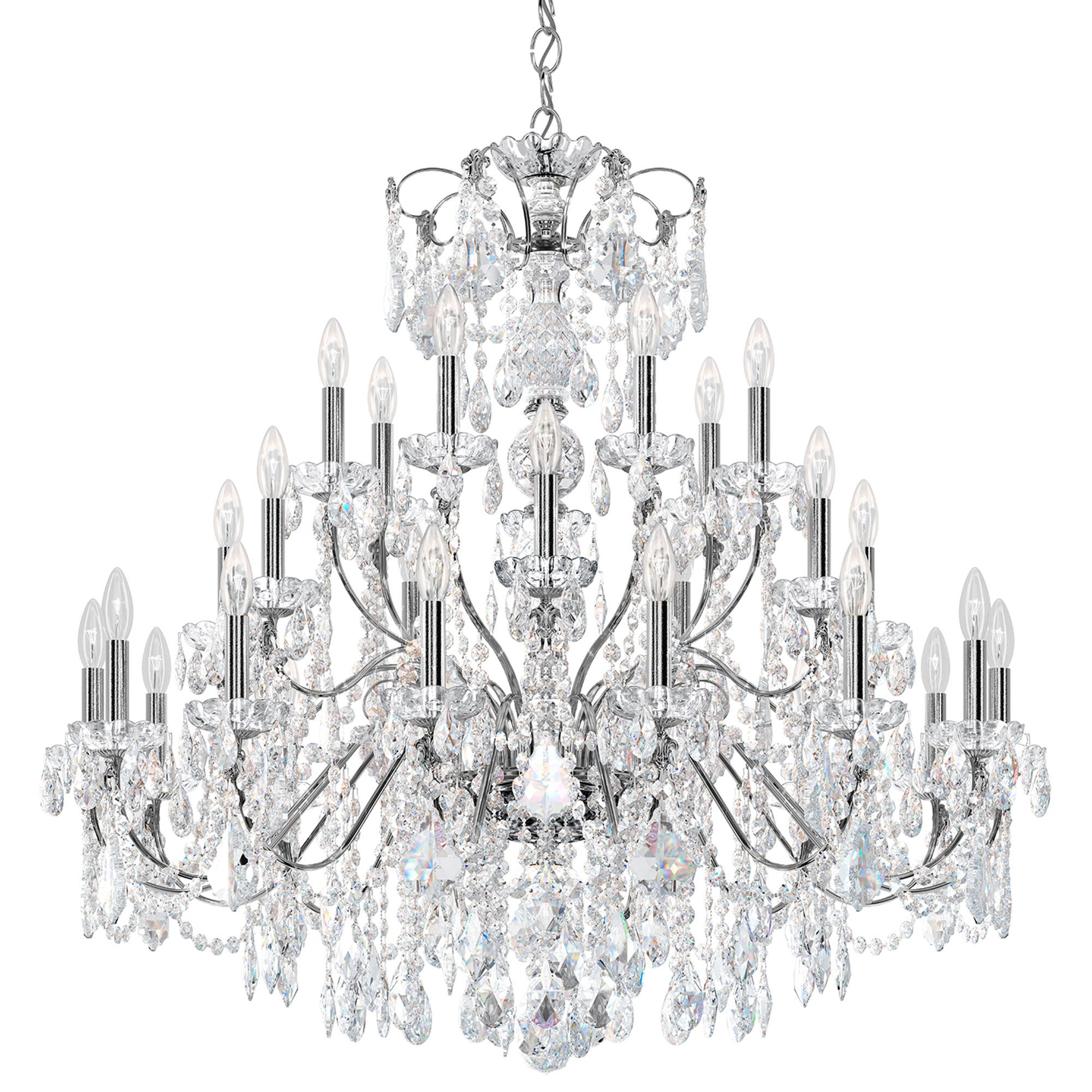 Schonbek Century Collection 42 1/2" Wide Crystal Chandelier