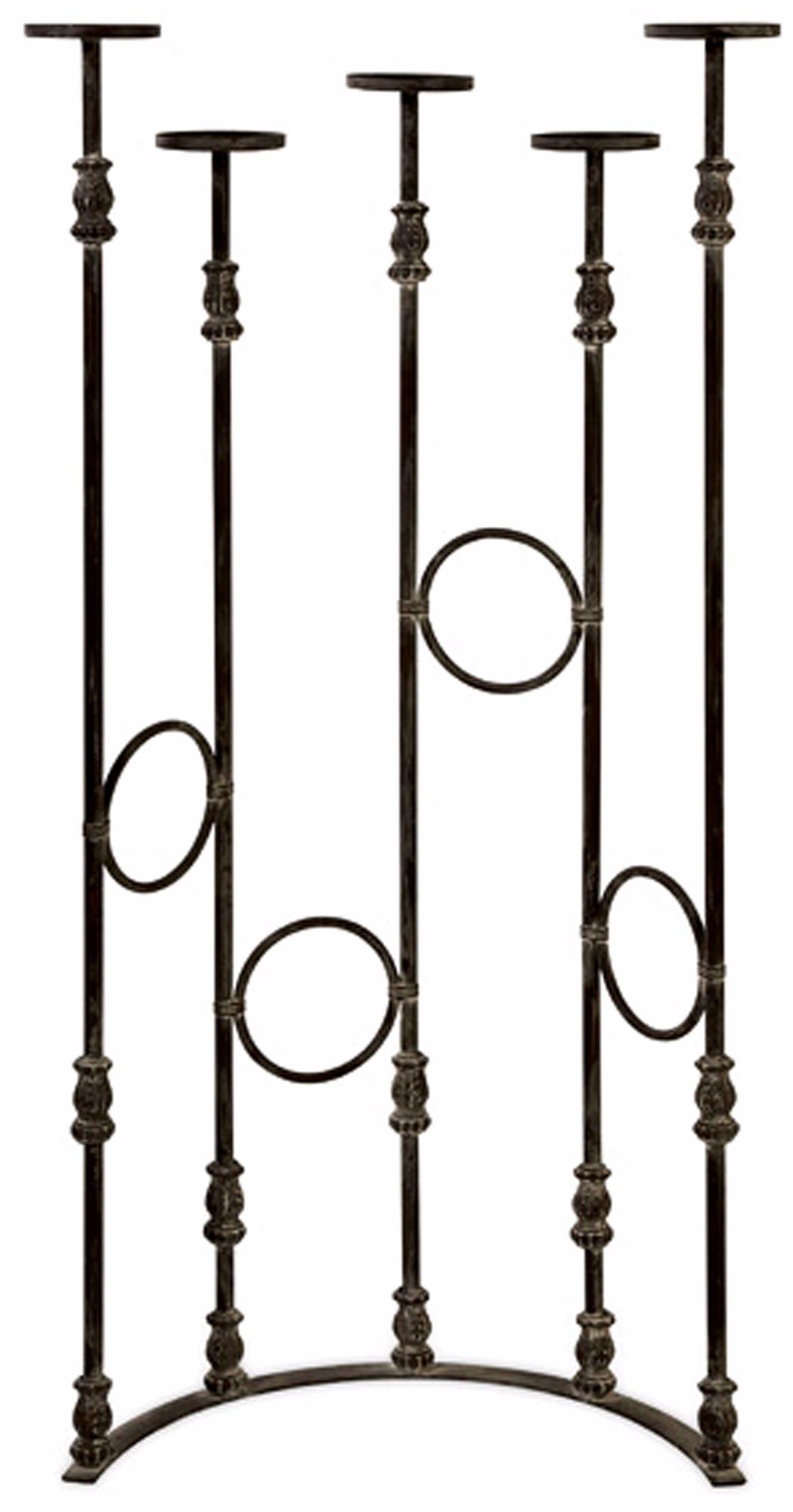 Lefroy Tall Five Pillar Candle Stand