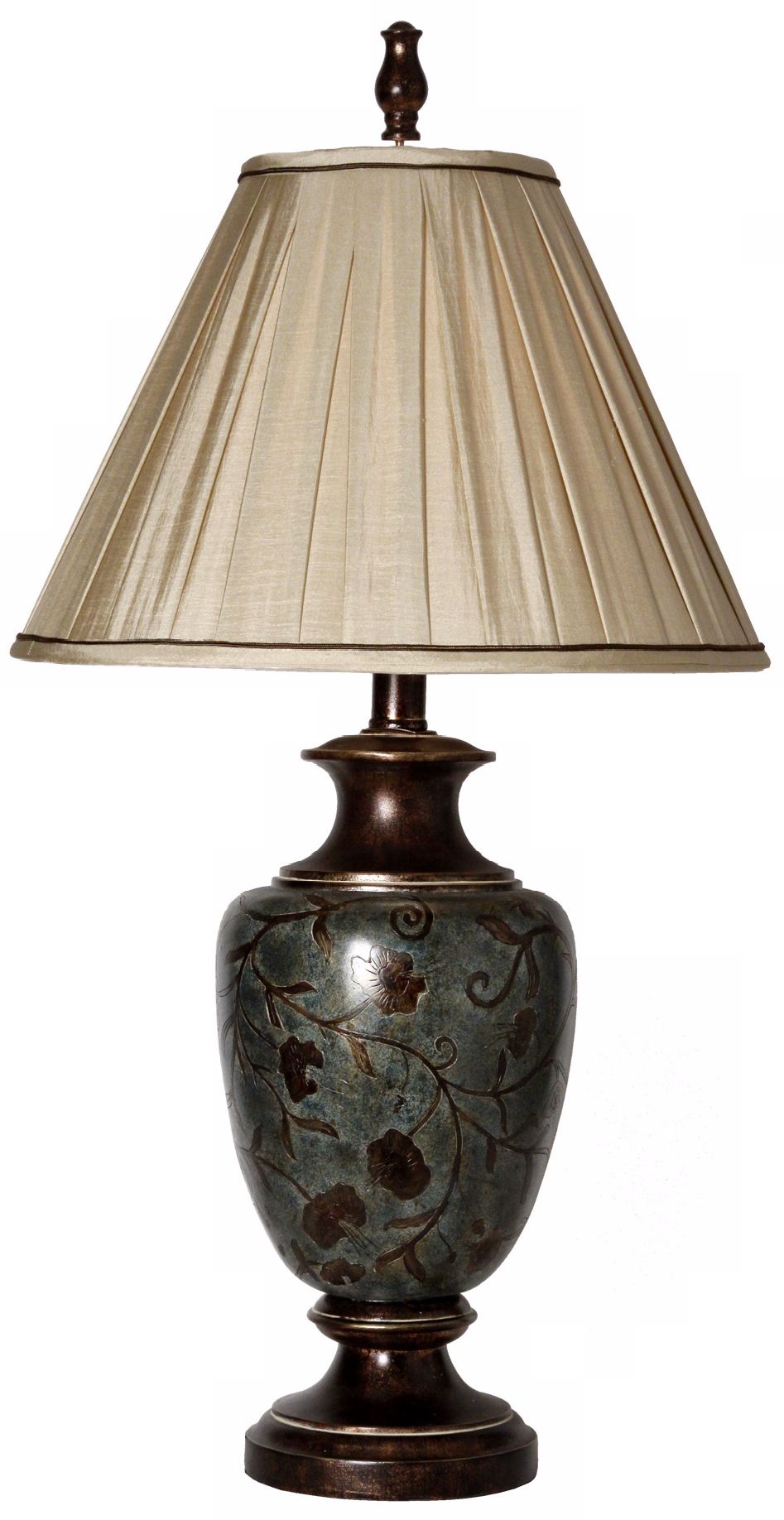 Tallington Engraved Vine Table Lamp