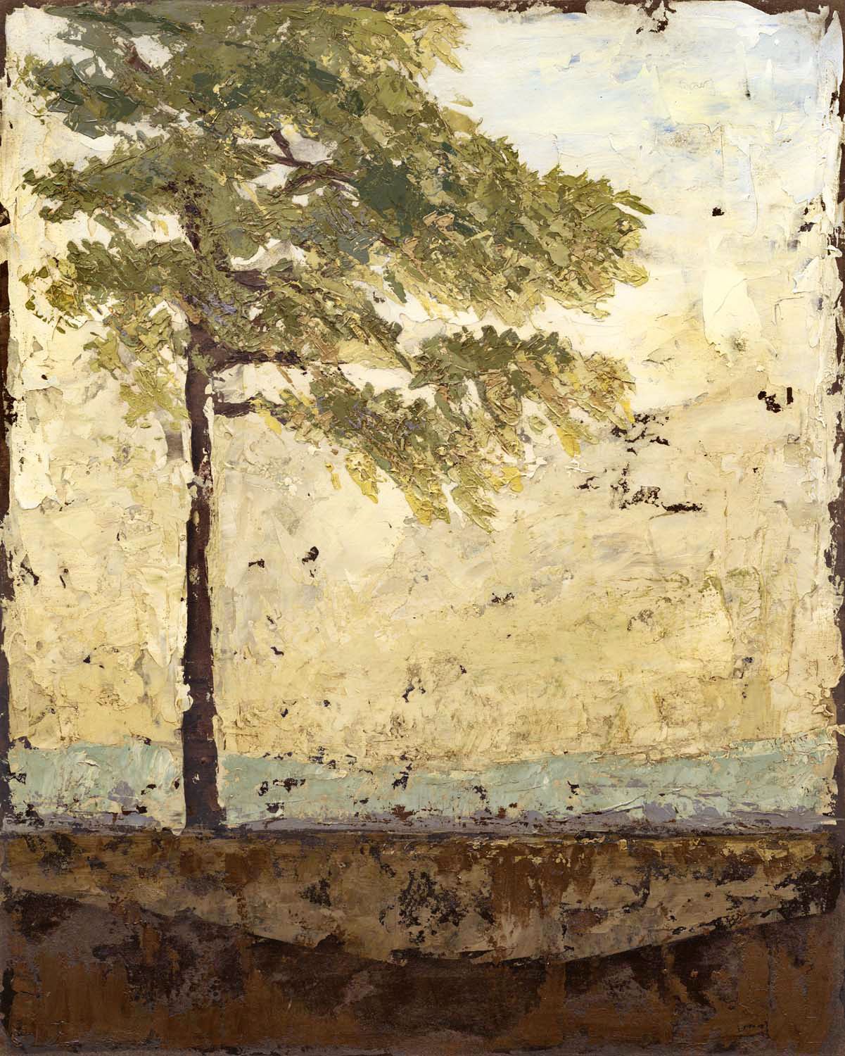 Soliloquy I Giclee 40" High Canvas Wall Art