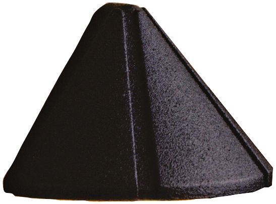Kichler Textured Black LED Landscape Deck Light