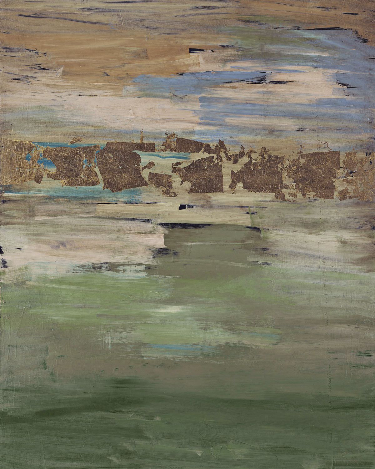 On the Lake Giclee 40" High Canvas Wall Art