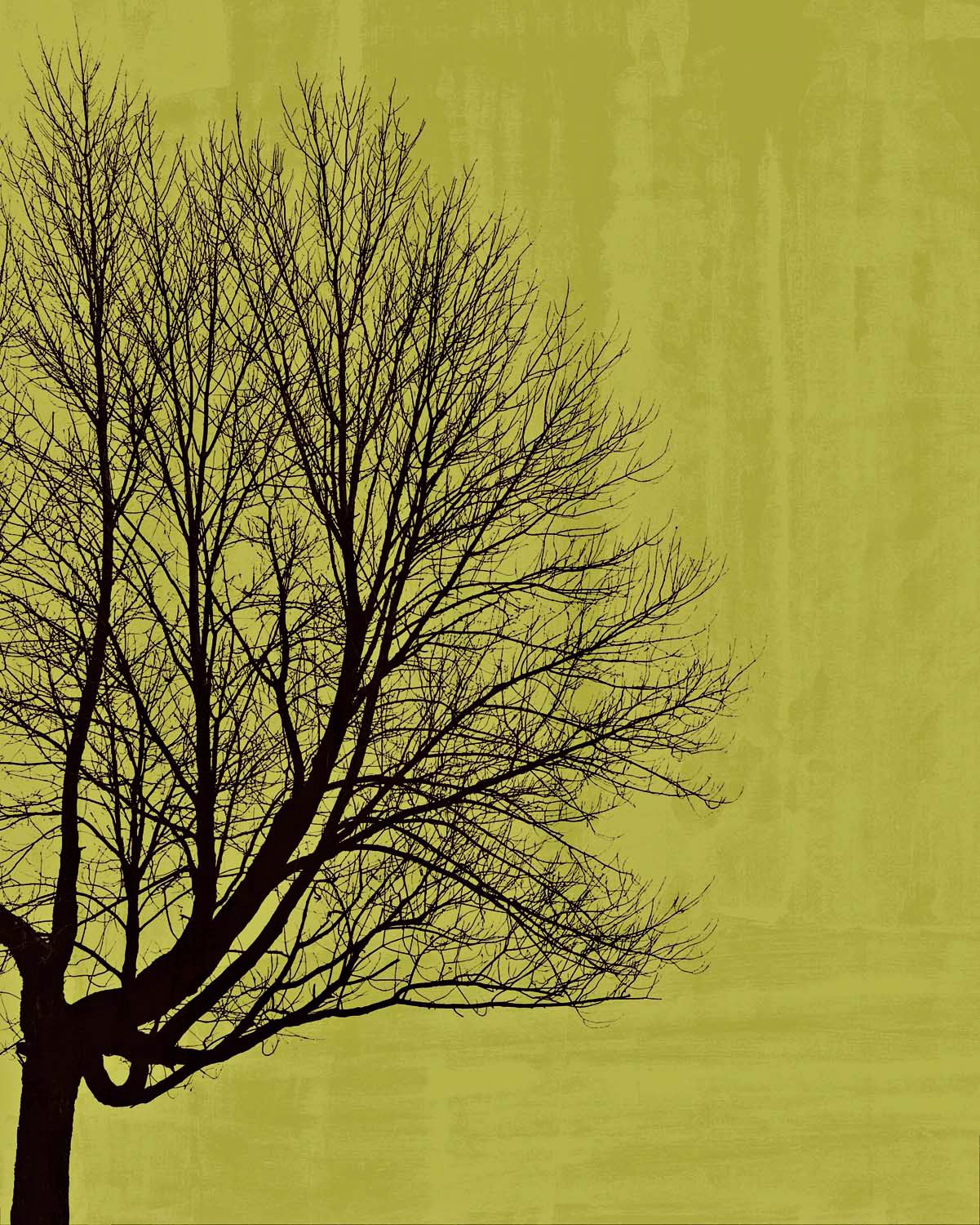 Green Tree Poetry Center Giclee 24" High Canvas Wall Art