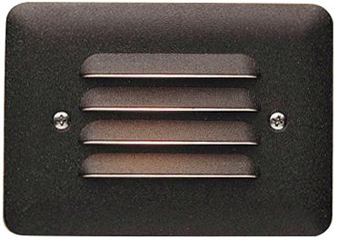 Kichler Architectural Bronze Louvered LED Step Light