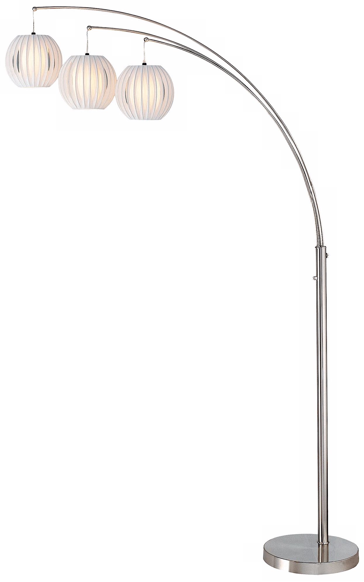 Lite Source Deion 3-Light Hanging Arc Floor Lamp