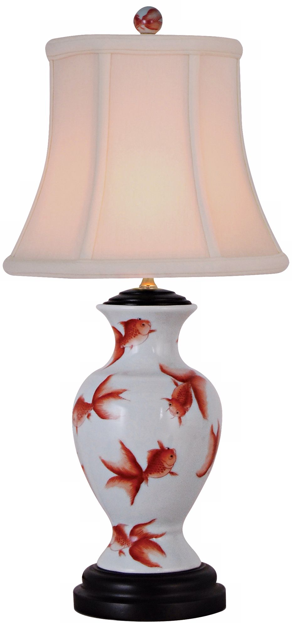 Goldfish Mini Vase Porcelain Table Lamp
