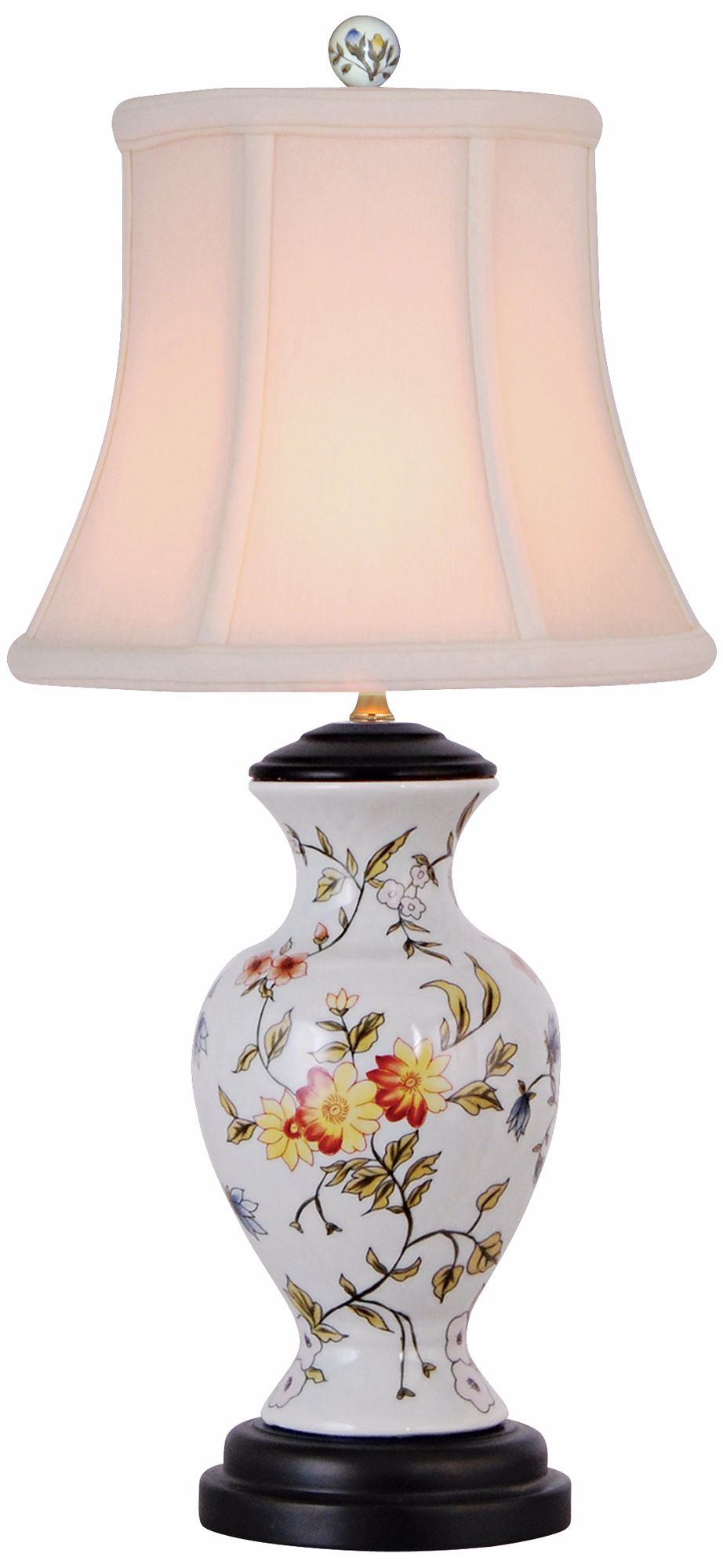 Azaleas Mini Vase Porcelain Table Lamp